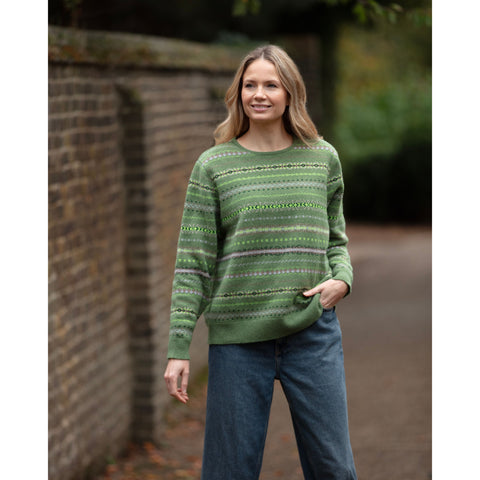 4Ply Scottish Fairisle Crew Neck