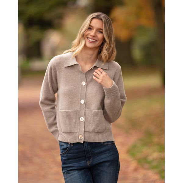 Natural Beige cardigan/jacket