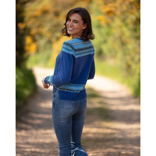 Fairisle Vee Neck - Kitted in Cashmere